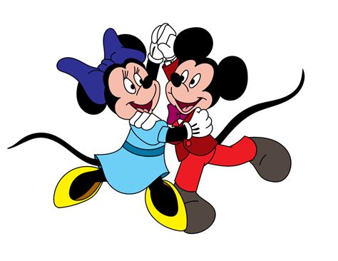 Mickey And Minnie Dancing By Grishamanimation1 On Deviantart