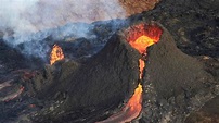 News im Video: Vulkan in Island spuckt nach 900 Jahren wieder Lava ...