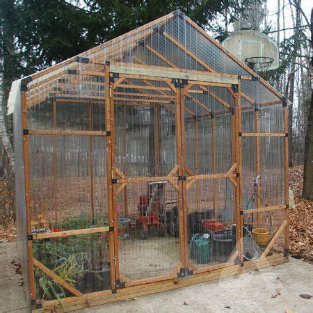 Make great use of an area because the other wall is not glass or polycarbonate; Corrugated Polycarbonate Hobby Greenhouse | Greenhouse ...