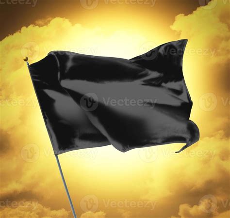 Blank Black Flag 12846375 Stock Photo At Vecteezy