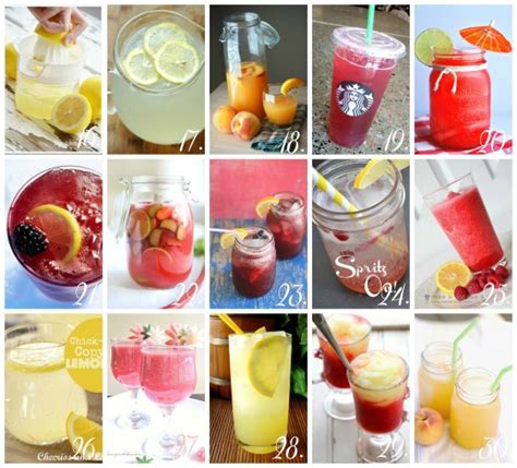 Thirty Varieties Of Lemonade