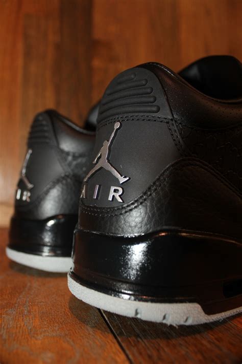 Air Jordan Retro 3 Flip Black New Images Sole Collector