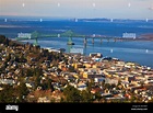 View Of The Town Of Astoria From Astoria Column; Astoria, Oregon ...