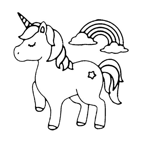 Ausmalbilder einhorn pummel einhorn zum ausmalen. Ausmalbild Einhorn Zum Ausdrucken Online - Kids-AusmalbilderTV