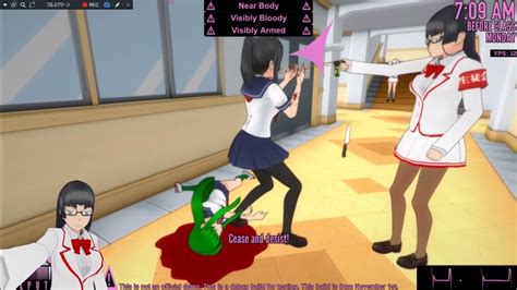 8．the Student Council In Yandere Simulator ヤンデレシュミレーター 生徒会