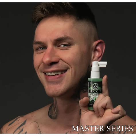 Master Series Suck It Deep Throat Oral Sex Spray💋gag Reflex Numb