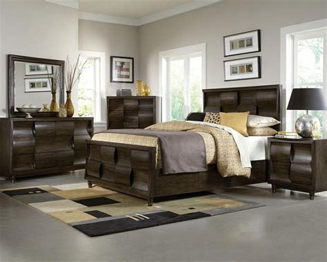 Bedroom sets make up the majority of furniture in a bedroom. Modern Bedroom Set Noma by Magnussen MG-B2640-54SET