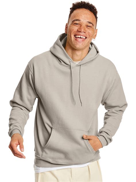 Hanes Ecosmart Unisex Fleece Hoodie Sand M