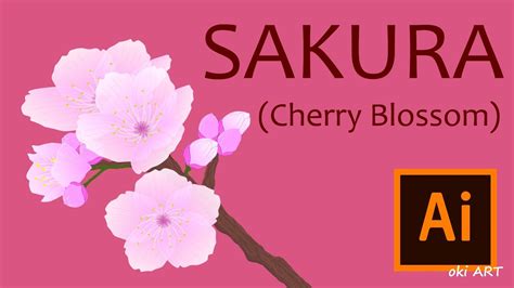 Drawing Sakura Japanese Cherry Blossom Illustrator イラストメイキング 桜