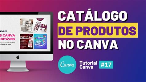 Como Criar CATÁLOGO Online de Produtos no Canva Portfólio de Produtos