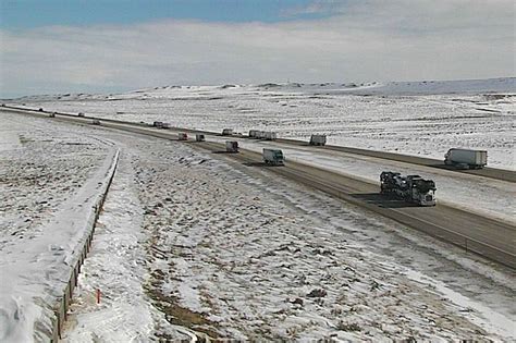 I 80 Reopened In Wyoming Winter Storm In Western Wyoming