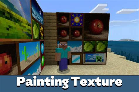 Painting Texture Pack For Minecraft Pe Textures For Minecraft Pe