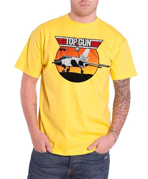 Top Gun T Shirt Maverick Goose Movie Logo Need For Speed Official Mens
