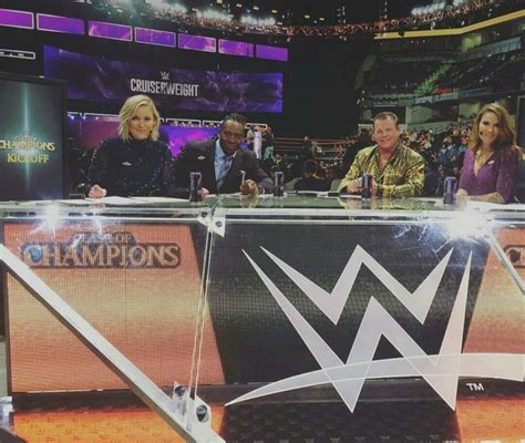 Renee Young Booker T Jerry The King Lawler And Lita Wwe Clash Of