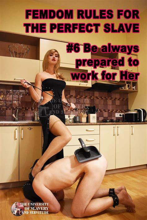 A Real Life Femdom Key Rules For The Perfect Slave The University