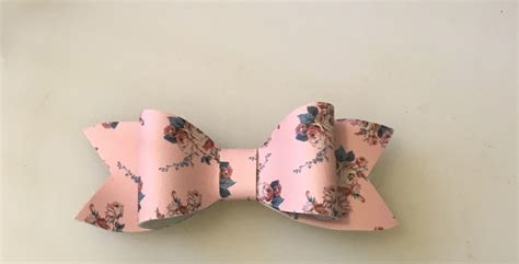 Flower Faux Leather Bow From Yummy Handbags Accessories Leather