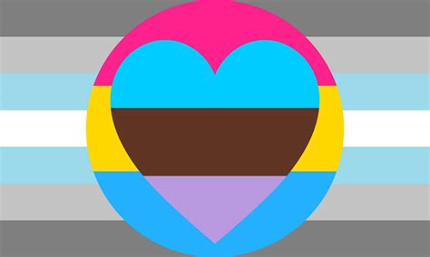 Demiboy Pansexual Mascromantic Combo By Pride Flags On Deviantart