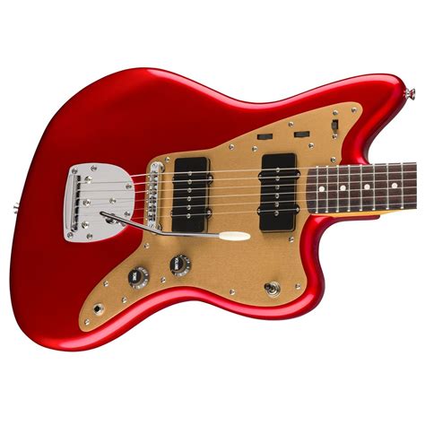 Are you interested in contemporary, modern watches? Squier by Fender Deluxe Jazzmaster med Tremolo, Candy ...