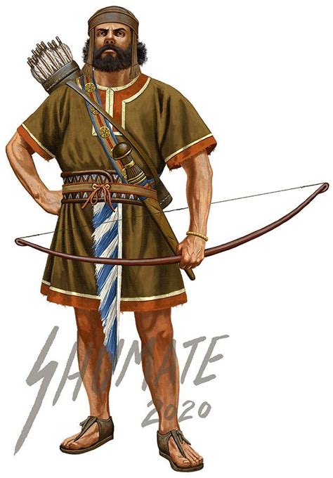 Judean Archer By Johnnyshumate Ancient Warfare Ancient Israelites