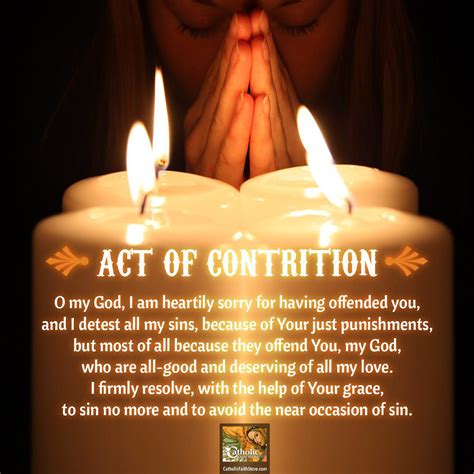 The Meaning Of The Act Of Contrition — Admitting We Messed Up