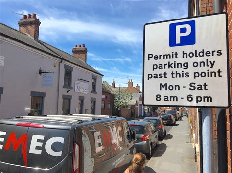 New Permit Holder Only Parking Sign Charles Street