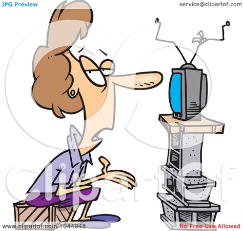 Girl Watching Tv Clipart Free Download On Clipartmag