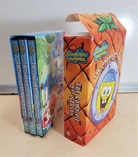 Spongebob Squarepants Complete 2nd Season Dvds Free Shipping Etsy