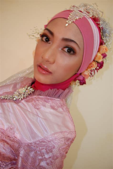 ide kreasi jilbab pengantin acara ijab