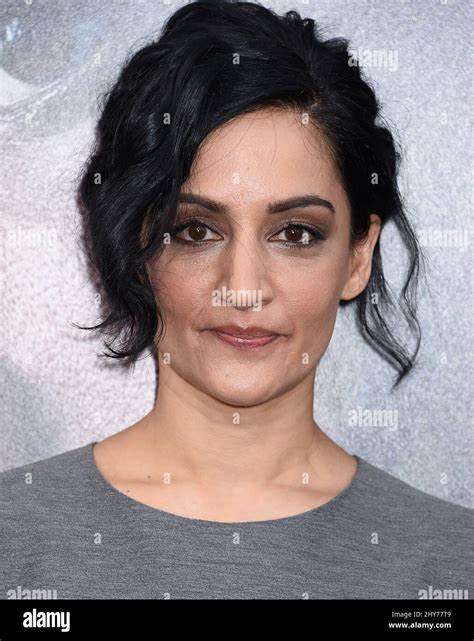 Archie Panjabi Attending The San Andreas Premiere Held At The Tcl
