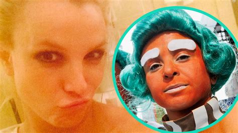 Britney Spears Shares Pic Of Bad Spray Tan I Look Like An Oompa