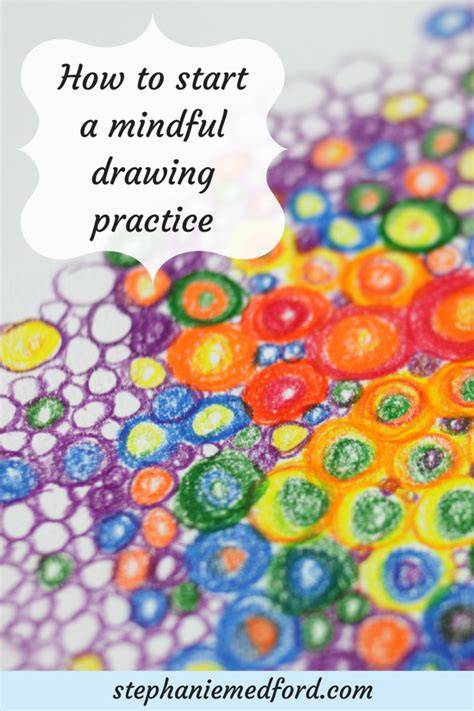 How To Start A Mindful Drawing Practice Art Therapy Activities