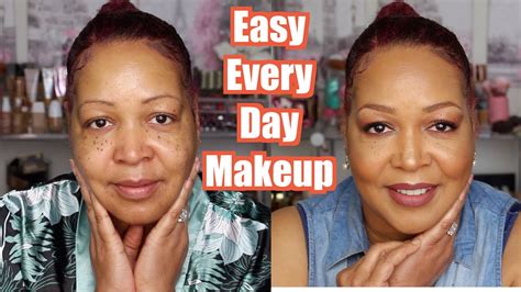 Grwm Easy Everyday Makeup Dry Mature Skin Over 40 Youtube