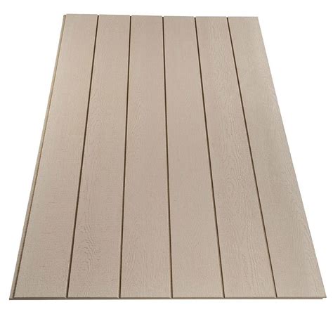 Plywood Siding Panel Duratemp Primed 8 In Oc Common 19