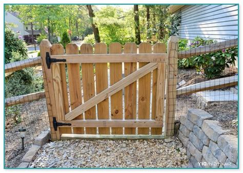 How To Build A Wooden Fence Gate Home Improvement