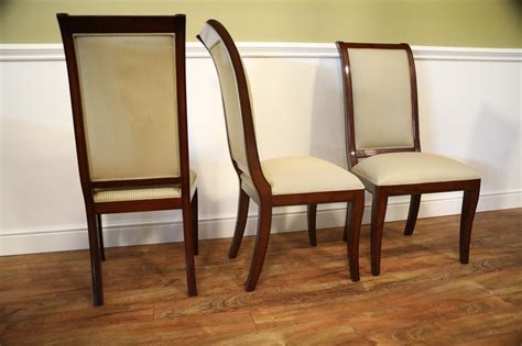 You can get the best discount of up to 75% off. Set of 8 Solid Mahogany Transitional Dining Room Chairs - SALE