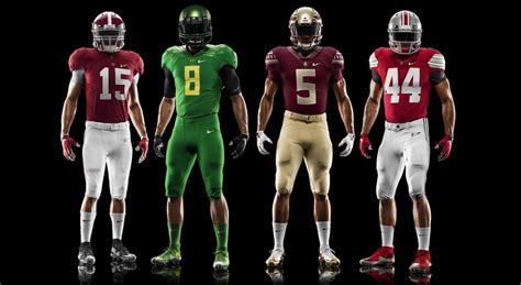 Nike Unveils College Football Playoff Uniforms Sports Illustrated