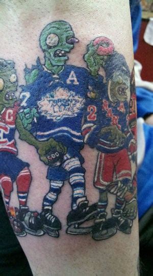 When Plants Vs Zombies Meets The Nhl Horrible Tattoos Happen
