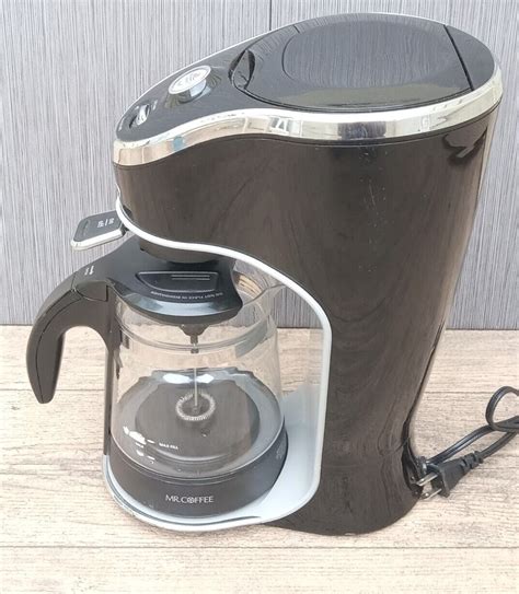 Mr Coffee Cafe Latte Bvmc El1 Coffee Maker Heat And Froth Milk Cocoa