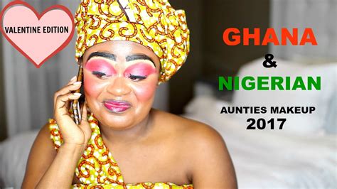 Ghana And Nigerian Aunties Makeup Part 2 Worst Makeup Ever 2017