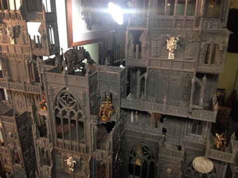 Aquila Buildings Cathedral Game Table Imperial Shrine Terrain