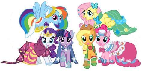 Ponies At The Gala By Schnuffitrunks On Deviantart My Little Pony
