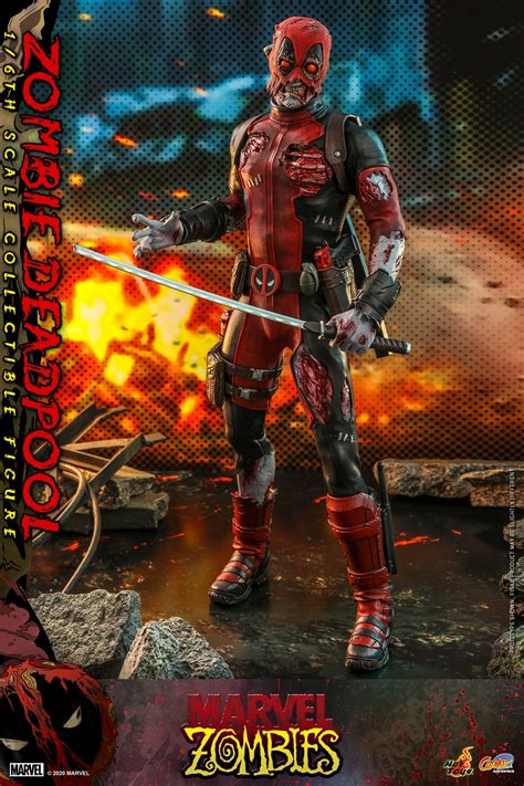 Marvel Zombies Deadpool Figure By Hot Toys The Toyark News