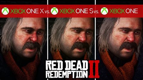 Red Dead Redemption 2 Comparison Xbox One X Vs Xbox One S Vs Xbox