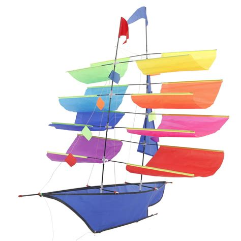 Rainbow Ship Kite