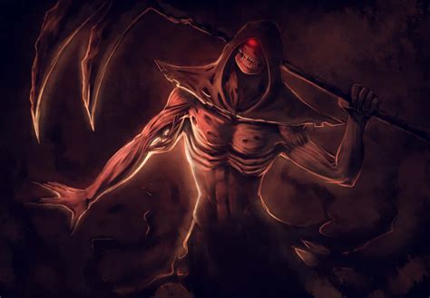 Download Scary Anime Grim Reaper Wallpaper