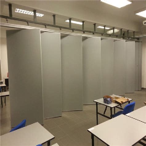 Acoustic Movable Type 65 Top Hanging Track Folding Partition Walls For