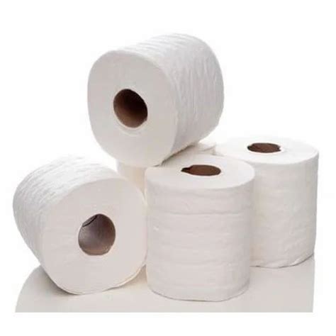 White 140 Gm Plain Toilet Tissue Paper Roll At Rs 22roll In Palghar
