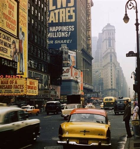 Search free aesthetic wallpapers on zedge and personalize your phone to suit you. thirdman000: Times Square, 1950s. Man of a... - route22ny ...