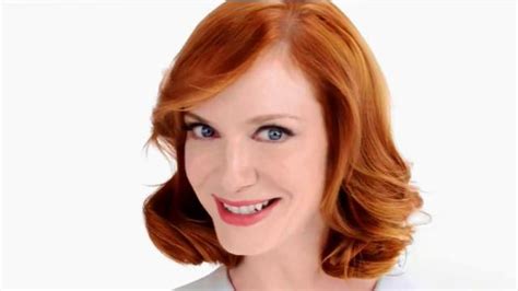 Christina hendricks reveals her mad men beauty regime, her true hair color and the one product she can't live without by annabel fenwick elliott published: Clairol TV Commercial, 'Natural Hair Color Secret ...