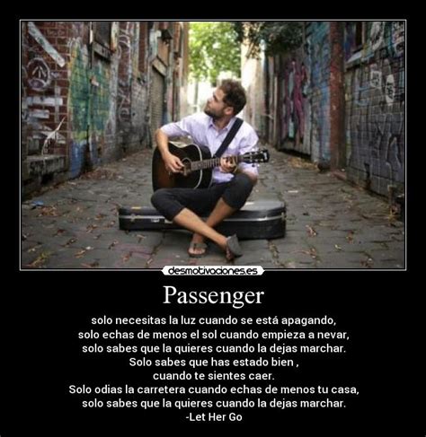 Passenger Desmotivaciones